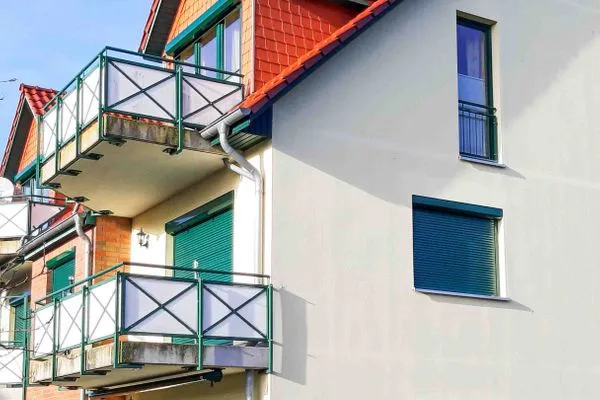 Fassade / Eingang  Am Weststrand Ferienwohnung 6