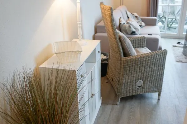 Wohnzimmer  Casa Lucy Ferienwohnung 20 Appartmenthaus Strandstr.