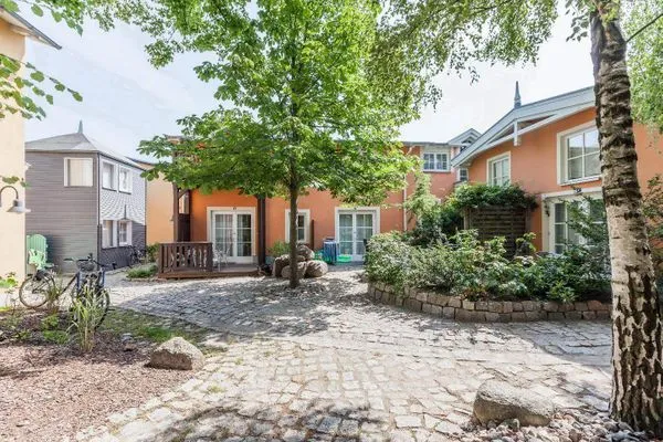 Fassade / Eingang  Auf den Höfen Ferienwohnung 04