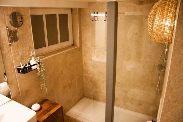 Badezimmer  Auf den Höfen Ferienwohnung 5 Kleines Glück