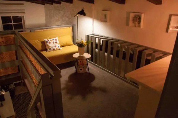 Wohnzimmer  Auf den Höfen Ferienwohnung 5 Kleines Glück