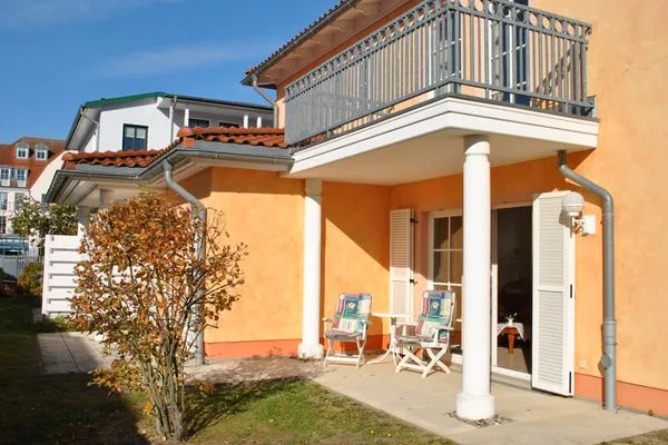Terrasse  Casa Nova Ferienwohnung 3