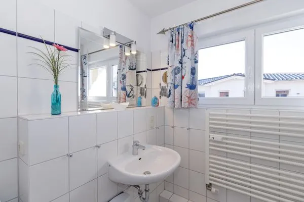 Badezimmer  Dünengarten 47 Ferienwohnung 37