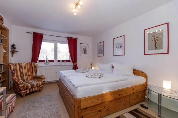 Schlafzimmer  Dünengarten 47 Ferienwohnung 37