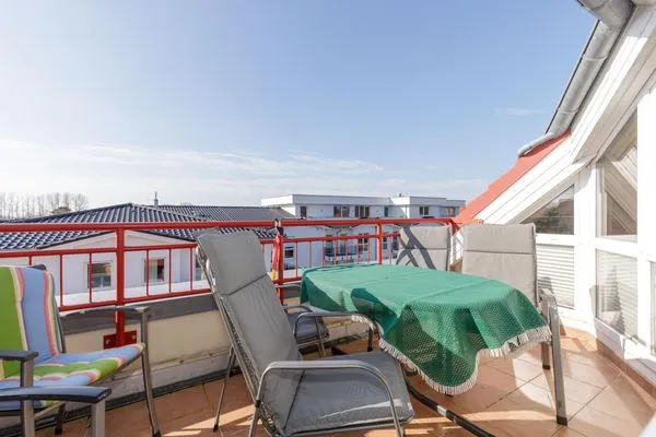 Balkon  Dünengarten 47 Ferienwohnung 37