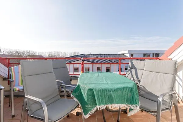 Balkon  Dünengarten 47 Ferienwohnung 37