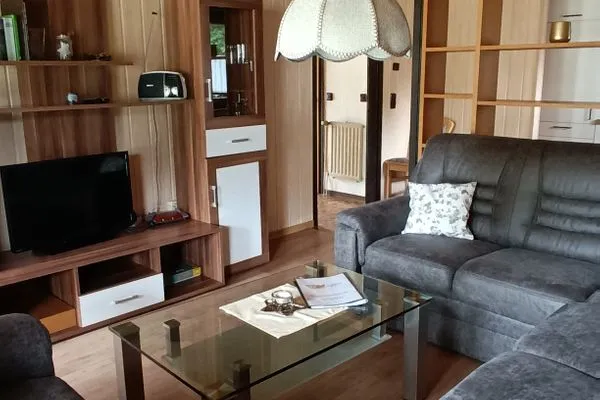 Wohnzimmer  Ferienhaus Katzenbuckelblick