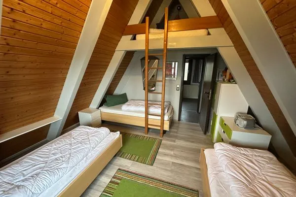 Schlafzimmer  Ferienhaus Schneekristall