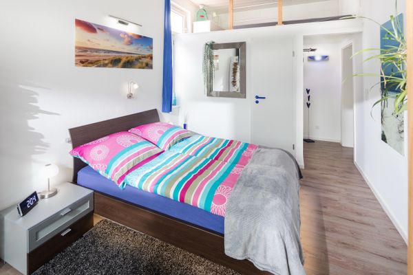  Ferienwohnung Aida City Norderney - Schlafzimmer