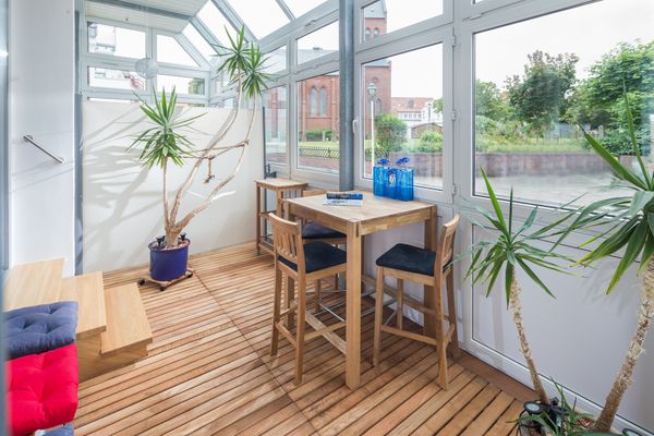  Ferienwohnung Aida City Norderney - Terrasse