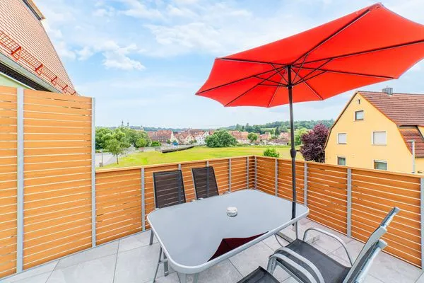   Apartment mit Balkon "Hopfenblicke"