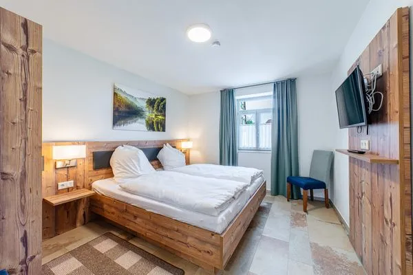 Schlafzimmer  Apartment mit Balkon "Sonnenhopfen"