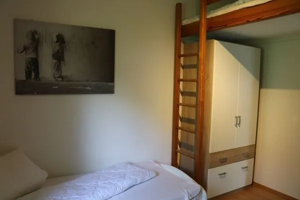 Schlafzimmer  Ferienhaus  Krappennest