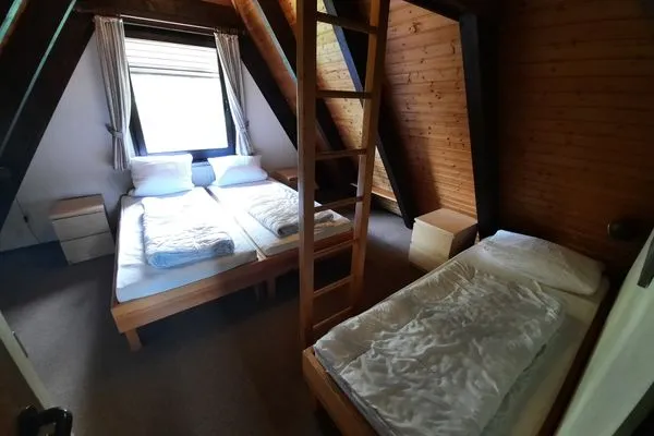 Schlafzimmer  Ferienhaus Winterhauch