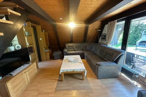Wohnzimmer  Ferienhaus Winterhauch