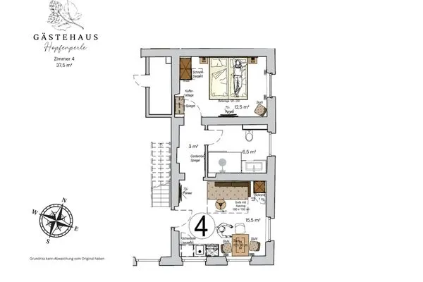   Apartment "Hopfenblume"