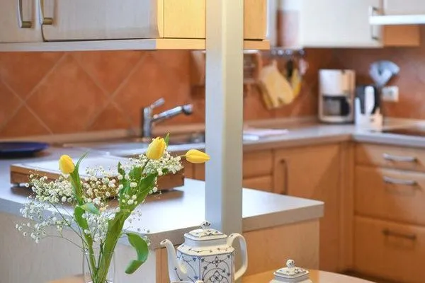 Wohnzimmer Maisonette-Wohnungen am Steingarten Ferienwohnung 2