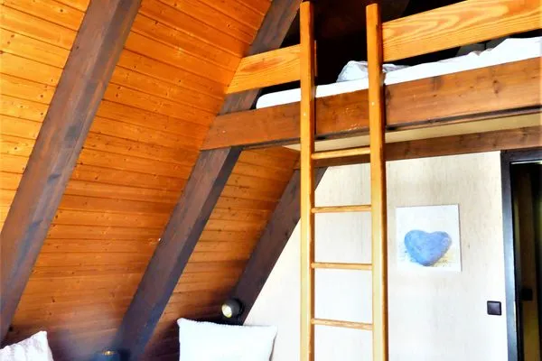 Schlafzimmer  Ferienhaus  Abendgold