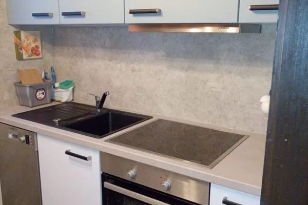 Küche / Küchenzeile  Ferienhaus  Abendgold