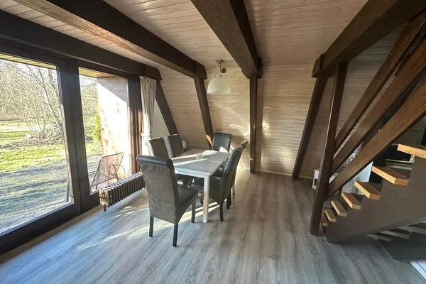 Wohnzimmer  Ferienhaus  Abendzauber