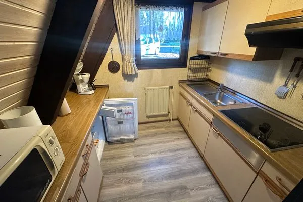 Küche / Küchenzeile  Ferienhaus  Abendzauber