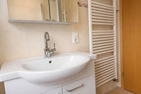 Badezimmer  Roter Sand