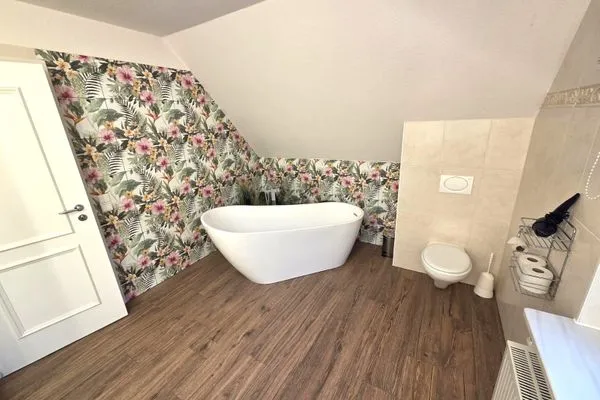 Badezimmer  Ferienhaus Ahlbeck