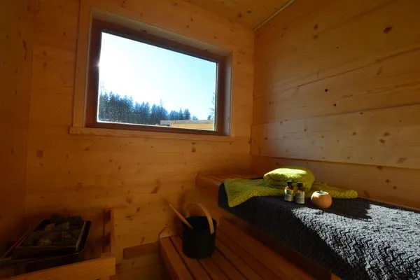 Sauna  Jägar Chalet - Feriendorf Via Claudia Haus 73