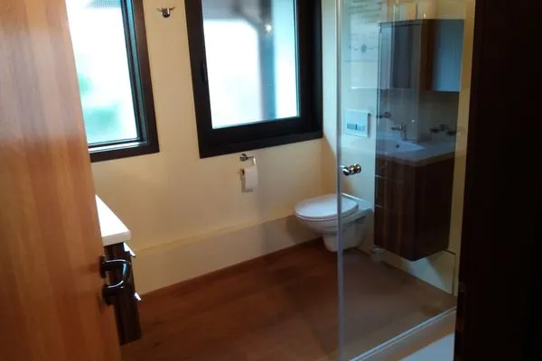 Badezimmer  Ferienhaus  Romantikruhe