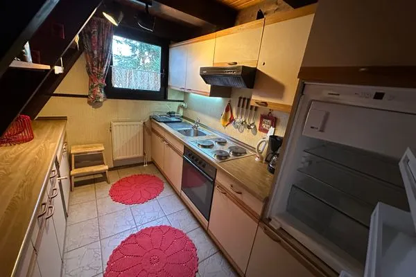 Küche / Küchenzeile  Ferienhaus Waldparadies