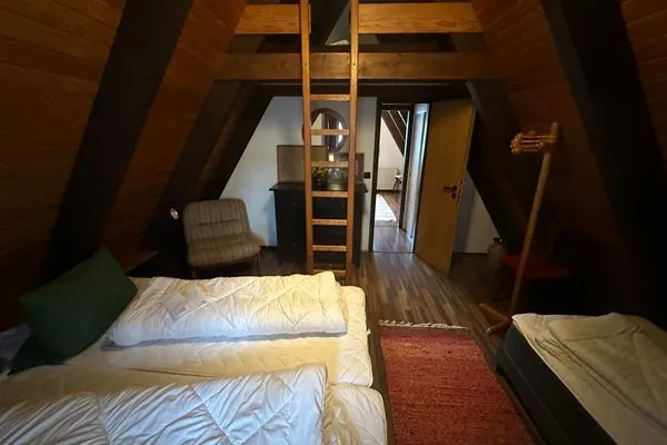 Schlafzimmer  Ferienhaus Waldparadies