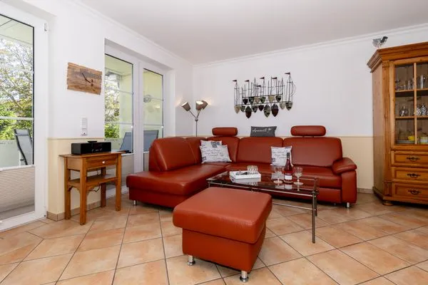 Wohnzimmer  Apartmenthaus Eichsfeldia Ferienwohnung 9