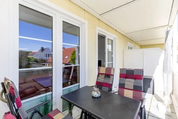 Balkon  Apartmenthaus Eichsfeldia Ferienwohnung 9