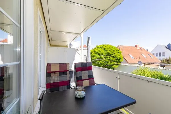 Balkon  Apartmenthaus Eichsfeldia Ferienwohnung 9