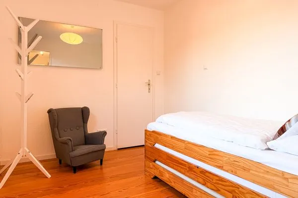 Schlafzimmer  Jürgens Lieblingsplatz Niendorf