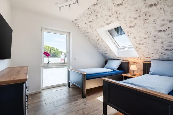 Schlafzimmer  Ferienhaus Backstein Huus 15