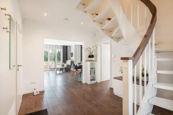 Wohnzimmer  Ferienhaus Backstein Huus 15