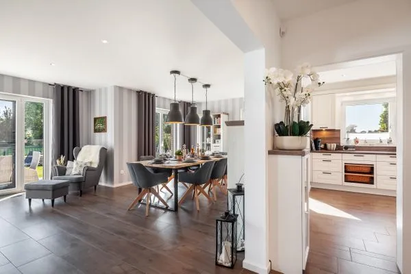 Küche / Küchenzeile  Ferienhaus Backstein Huus 15