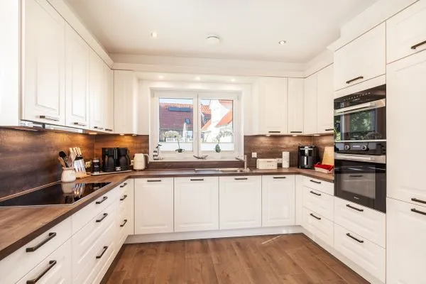 Küche / Küchenzeile  Ferienhaus Backstein Huus 15