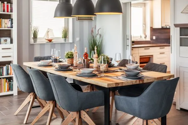 Wohnzimmer  Ferienhaus Backstein Huus 15