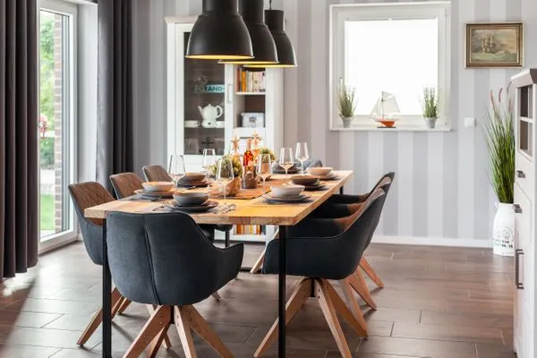 Wohnzimmer  Ferienhaus Backstein Huus 15