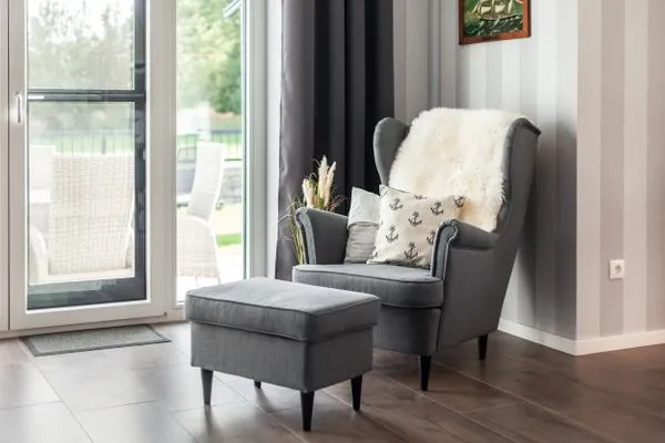 Wohnzimmer  Ferienhaus Backstein Huus 15