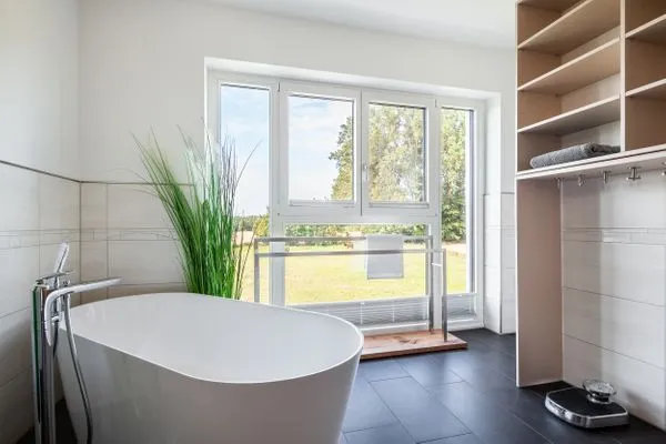 Badezimmer  Ferienhaus Backstein Huus 15