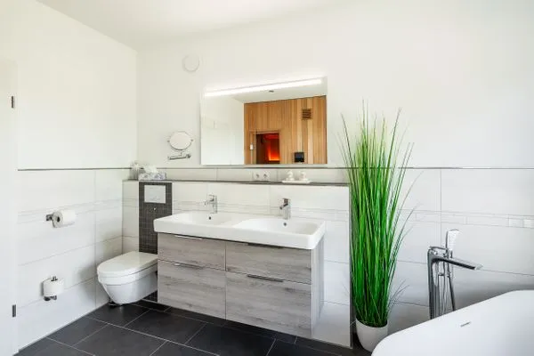 Badezimmer  Ferienhaus Backstein Huus 15