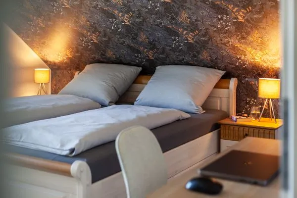 Schlafzimmer  Ferienhaus Backstein Huus 15