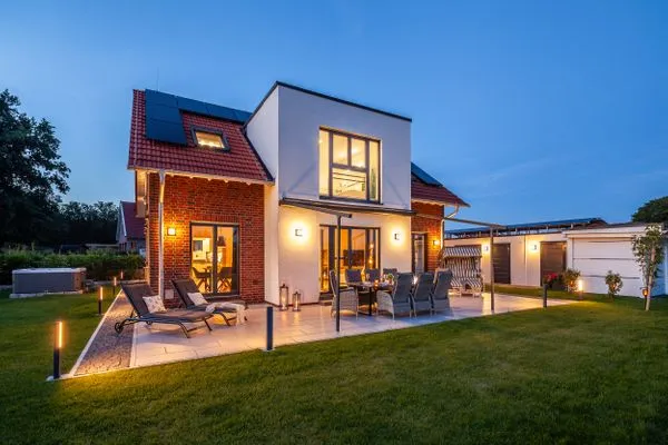 Fassade / Eingang  Ferienhaus Backstein Huus 15