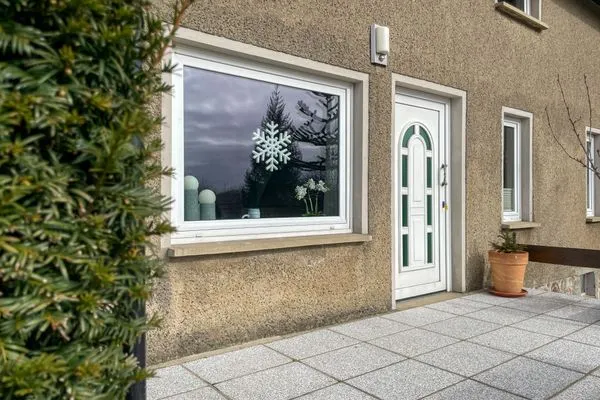 Fassade / Eingang  Ferienhaus Fleck