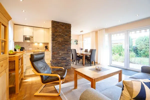 Küche / Küchenzeile  (ULM14a) Ferienhaus "Strandmuschel"