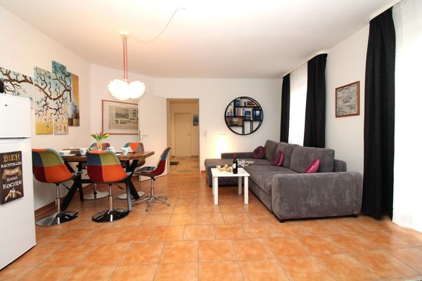  Haus Ingeborg Fewo 16 Kühlungsborn-Ost - Wohnzimmer