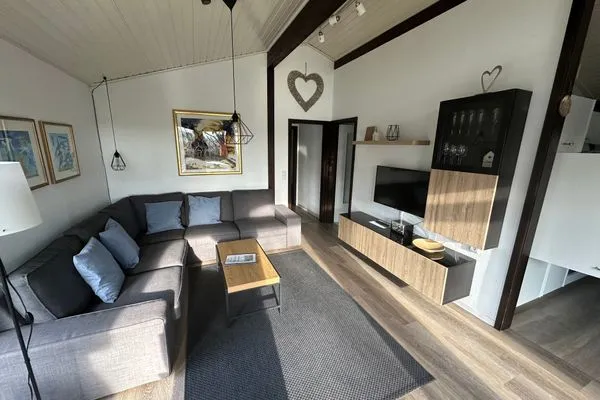 Wohnzimmer  Ferienhaus Gartenglück